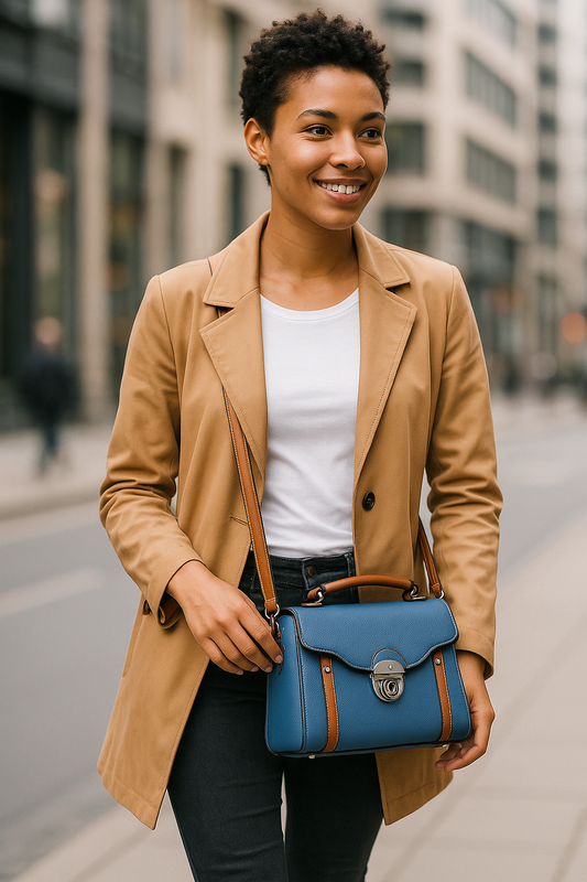 Janet – Retro Portabel Axväska Liten Vild Mode