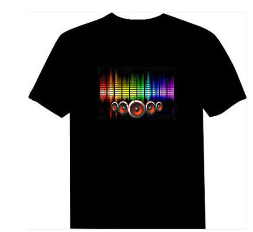 Amy – Musikaktiver T-shirt med Ljus Effekt