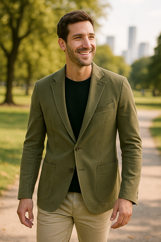 Stewart – Klassisk Kostymjacka i Enfärg