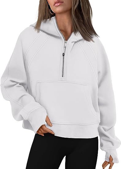 Adele – Lässiger Kapuzenpullover mit Taschen für Damen