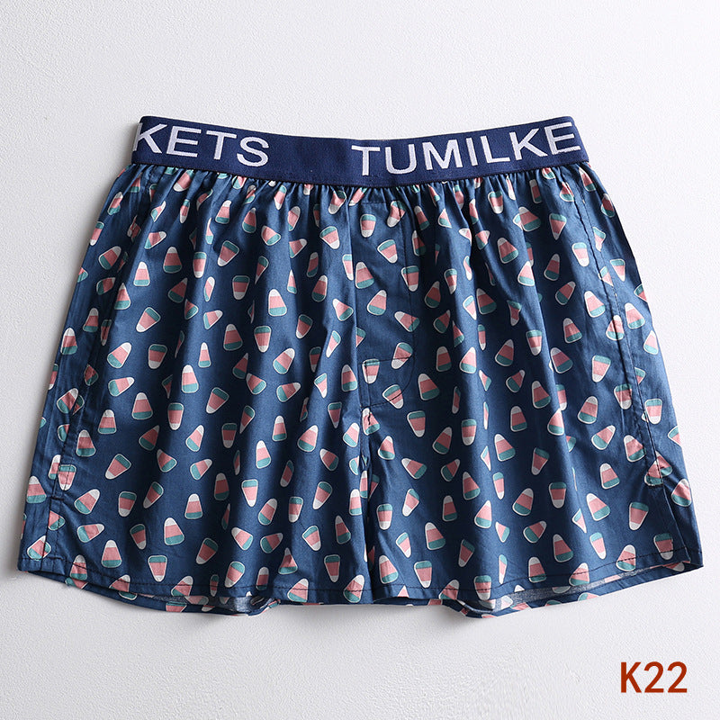 Tim – Bedruckte Herrenboxershorts aus Baumwolle