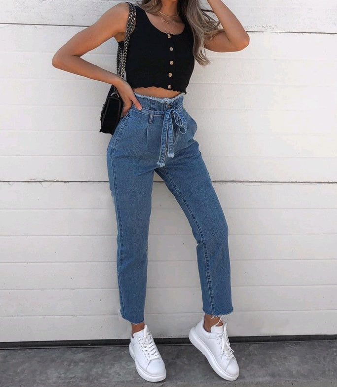 Carly – High-Waist-Jeans mit sexy Design