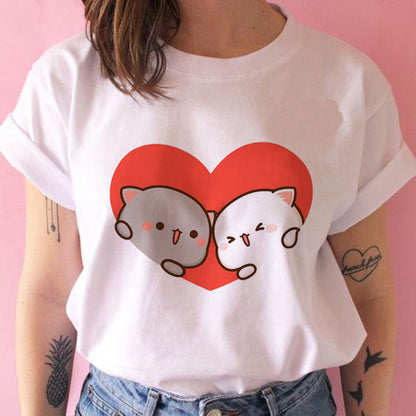 Shirley – Kawaii Punk Anime T-Shirt für Frauen