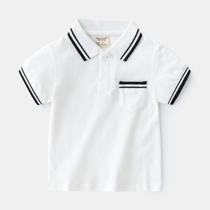 Sam – Jungen Sommer Polo T-Shirt