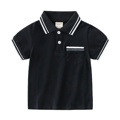 Sam – Jungen Sommer Polo T-Shirt