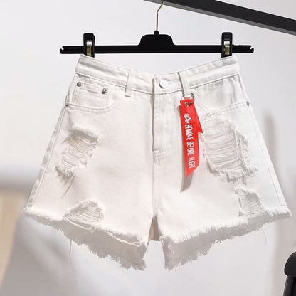 Jamie – Lockere Jeans und kurze Shorts