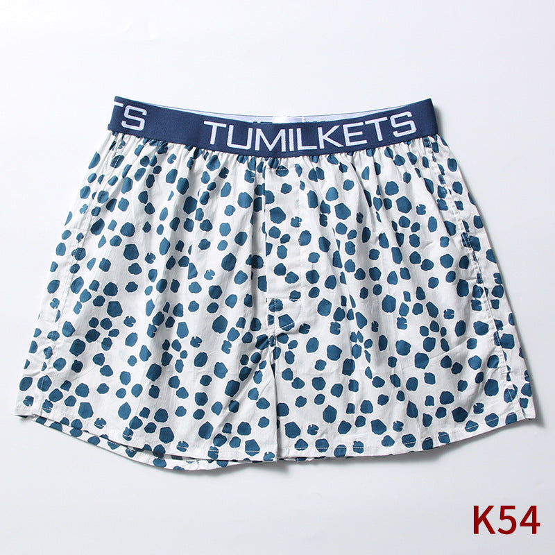 Tim – Bedruckte Herrenboxershorts aus Baumwolle