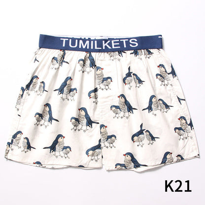 Tim – Bedruckte Herrenboxershorts aus Baumwolle