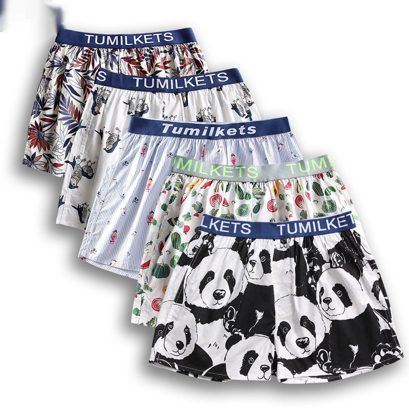 Tim – Bedruckte Herrenboxershorts aus Baumwolle