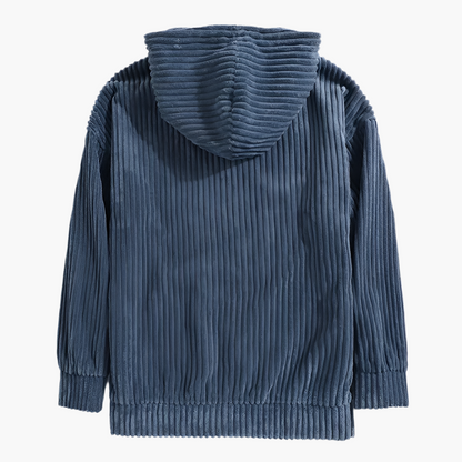 Kevin - Hooded Corduroy Sweater