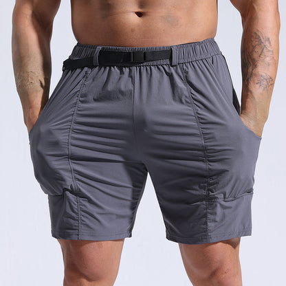 Ian – Sportliche Shorts für Herren mit Taschen und elastischem Taillenbund