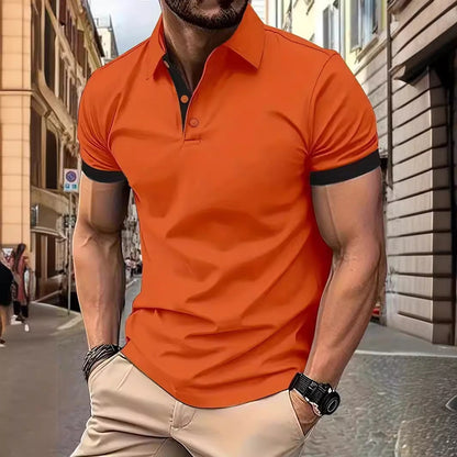 Adrian – Kurzarm Business-Poloshirt für Herren