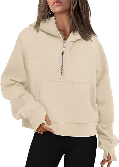 Adele – Lässiger Kapuzenpullover mit Taschen für Damen