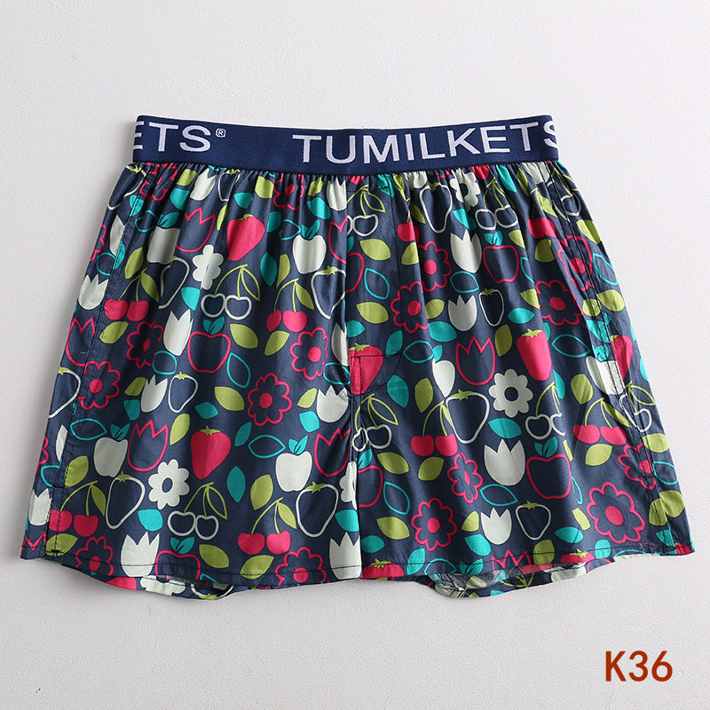 Tim – Bedruckte Herrenboxershorts aus Baumwolle