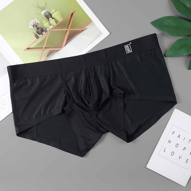 Damon – Atmungsaktive Sommer-Boxershorts aus Eisseide für Herren