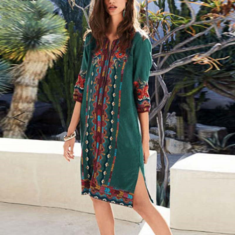 Jennifer – Boho-Tunika-Kleid