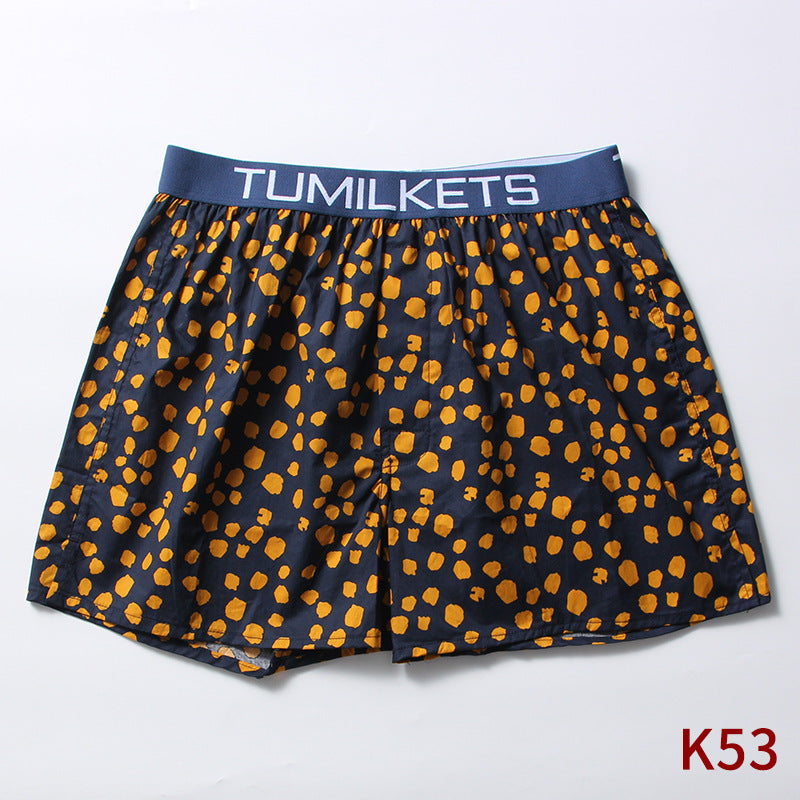 Tim – Bedruckte Herrenboxershorts aus Baumwolle