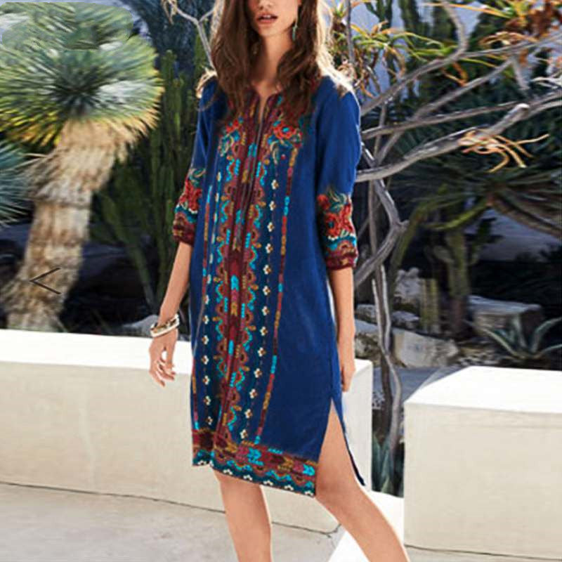 Jennifer – Boho-Tunika-Kleid