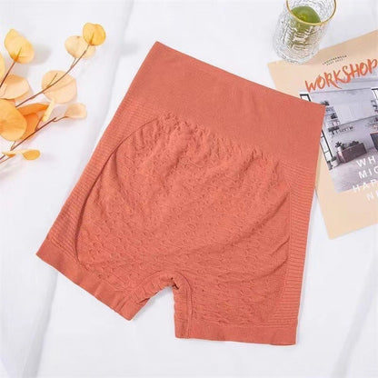 Jacqueline – Hochtaillierte Fitness Shorts für Damen mit Rautendesign