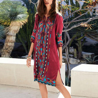 Jennifer – Boho-Tunika-Kleid