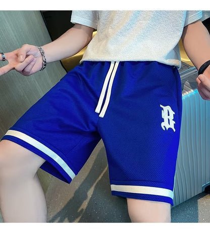 Charles – Sportliche Shorts mit weitem Bein und Kordelzug