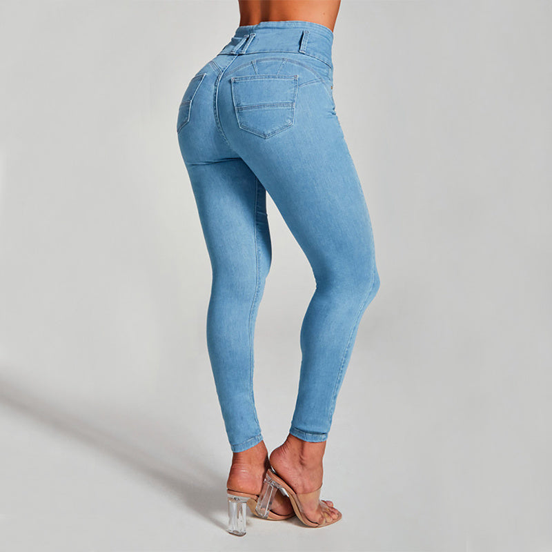 Lauren – Hochtaillierte Damenjeans Skinny mit Formendem Effekt