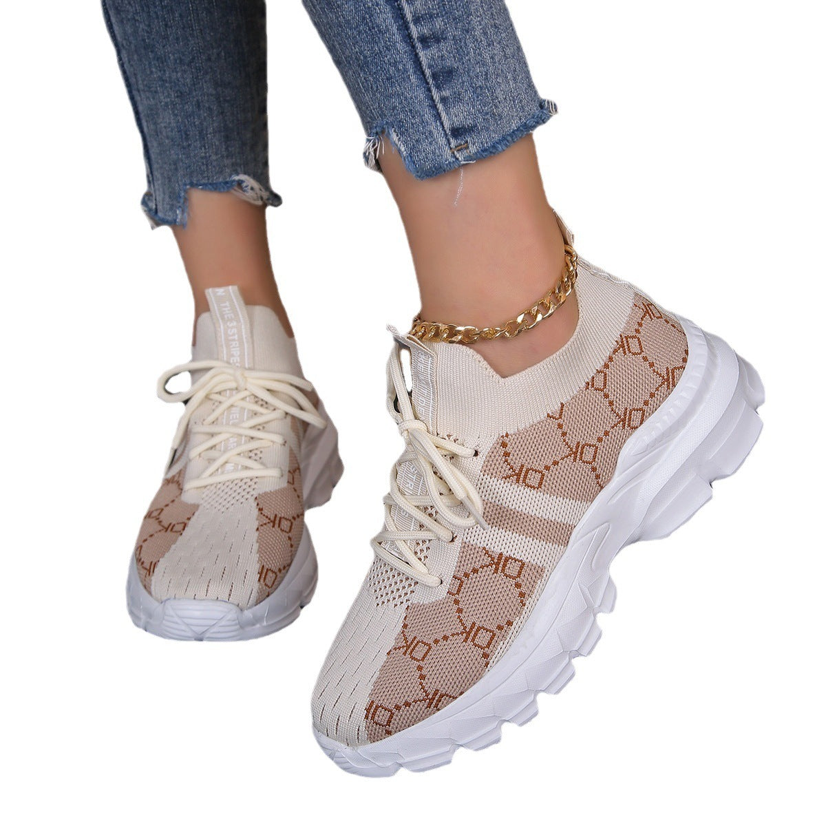 Lucy – Atmungsaktive Canvas-Sneaker für Damen