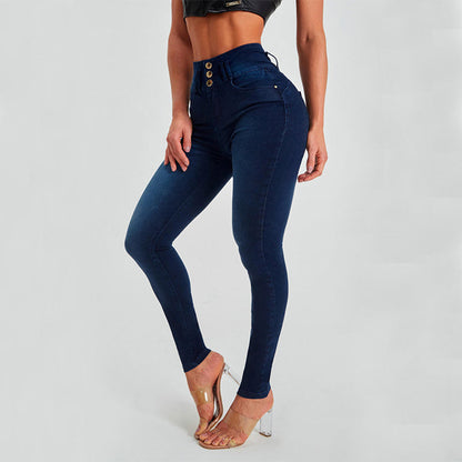 Lauren – Hochtaillierte Damenjeans Skinny mit Formendem Effekt