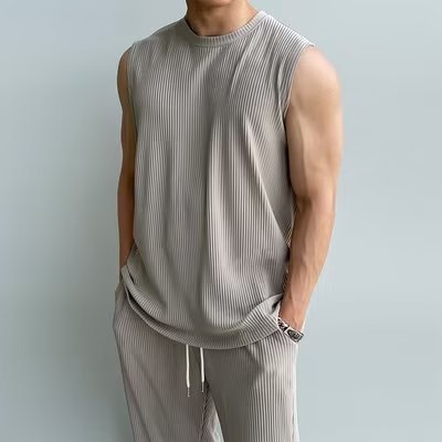 Luke – Sportliches Herren-Tanktop-Set für den Sommer