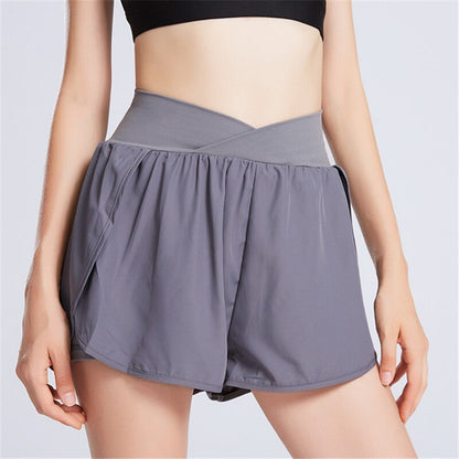 Michelle – Lockere Sommer-Gymshorts mit schnelltrocknendem Material