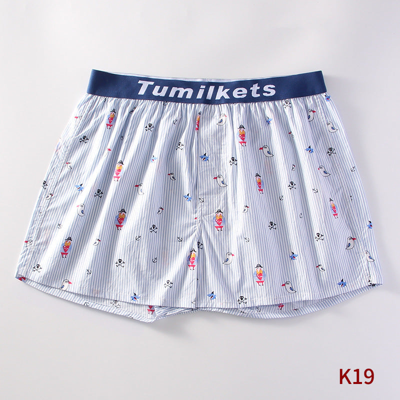 Tim – Bedruckte Herrenboxershorts aus Baumwolle