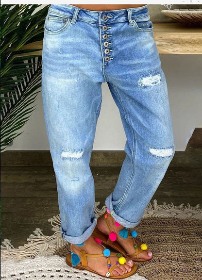 Ruth – High-Waist Sommerjeans für Damen