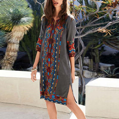 Jennifer – Boho-Tunika-Kleid