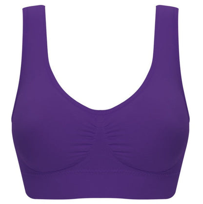 Emily – Yoga Tanktop mit Sport-BH und Fitness Crop-Top