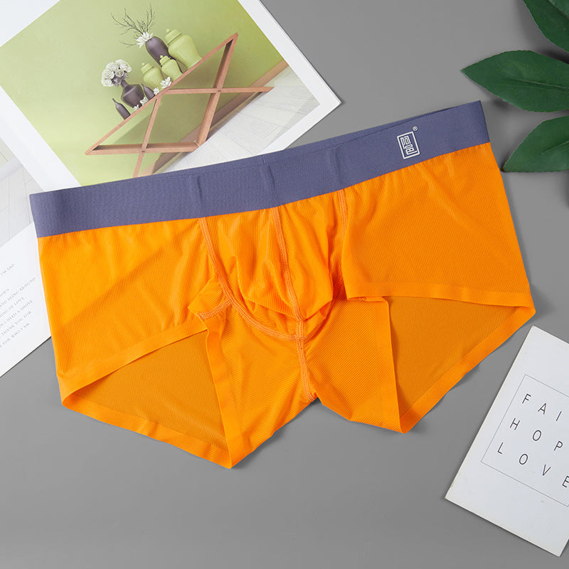 Damon – Atmungsaktive Sommer-Boxershorts aus Eisseide für Herren