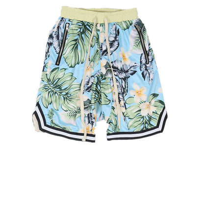 Sam – Hip Hop Herren Strandshorts im Hawaiianischen Stil