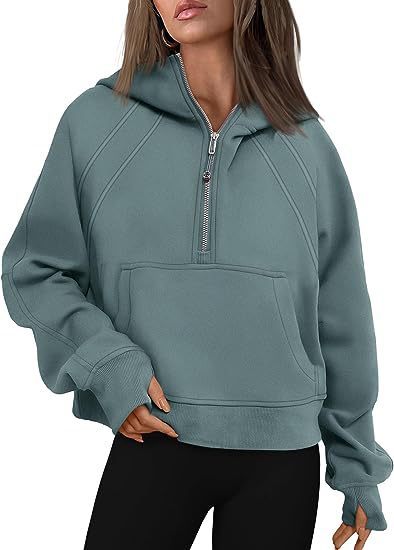 Adele – Lässiger Kapuzenpullover mit Taschen für Damen