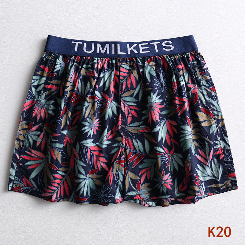 Tim – Bedruckte Herrenboxershorts aus Baumwolle