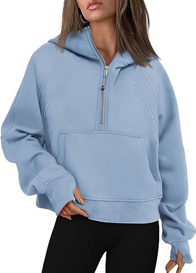 Adele – Lässiger Kapuzenpullover mit Taschen für Damen