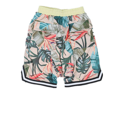 Sam – Hip Hop Herren Strandshorts im Hawaiianischen Stil