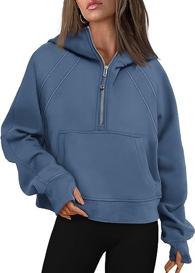 Adele – Lässiger Kapuzenpullover mit Taschen für Damen