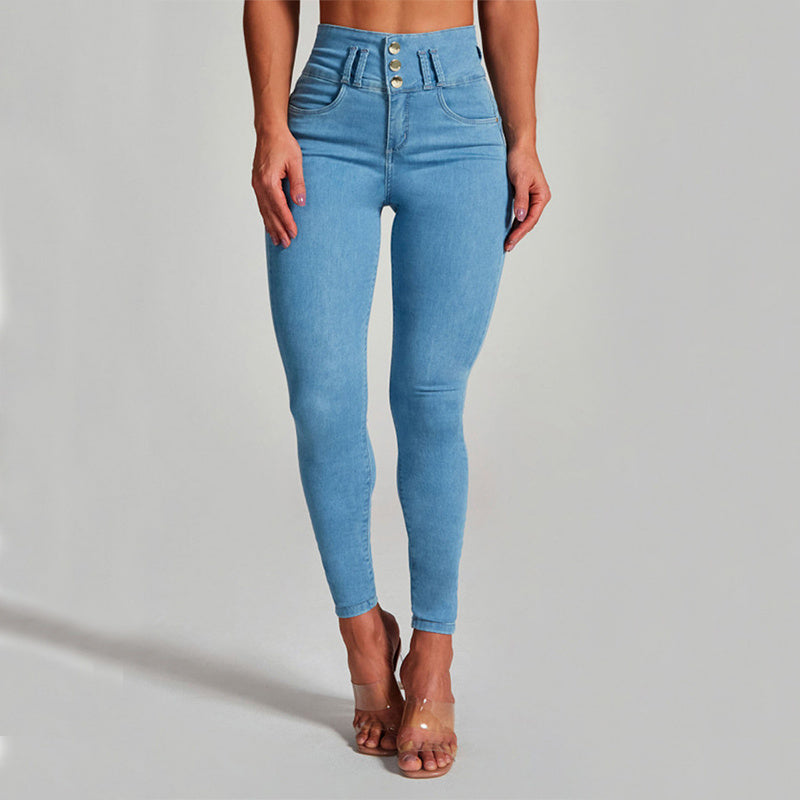 Lauren – Hochtaillierte Damenjeans Skinny mit Formendem Effekt